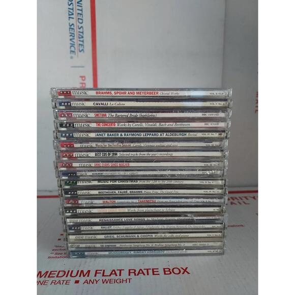 BBC MUSIC SERIES LOT OF 18 CDS - VARIOUS ARTISTS Christmas Cavalli Ballet- #175f